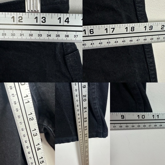 Sezane Jeans Womens Size 28 Wide Leg French Denim Minimalist Stretch Le Crop 38 - Picture 13 of 16